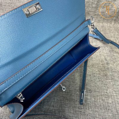 Túi Hermes Kelly đeo chéo F1 màu xanh Hàng Hiệu HMM513 14 tui hermes f1 kelly mau xanh (3)