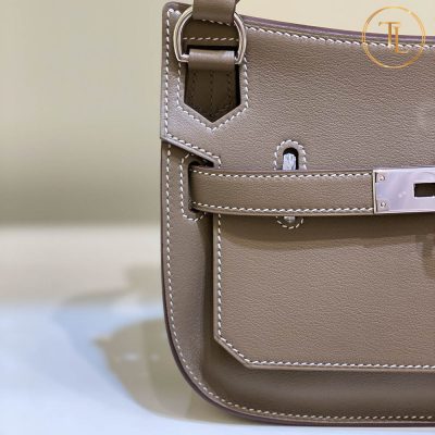 Túi Hermes Kelly Mini Jypsiere Rep 1:1 đeo chéo màu ghi nâu HMM522 14 tui hermes rep 1 1 kelly mau ghi nau (5)