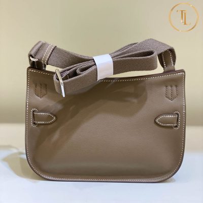 Túi Hermes Kelly Mini Jypsiere Rep 1:1 đeo chéo màu ghi nâu HMM522 15 tui hermes rep 1 1 kelly mau ghi nau (6)