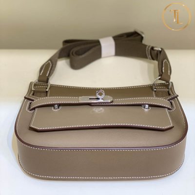 Túi Hermes Kelly Mini Jypsiere Rep 1:1 đeo chéo màu ghi nâu HMM522 17 tui hermes rep 1 1 kelly mau ghi nau (8)