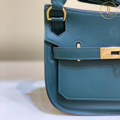 Túi Hermes Kelly Mini Jypsiere Rep 1:1 đeo chéo màu xanh HMM523 10 tui hermes rep 1 1 kelly mau xanh (2)