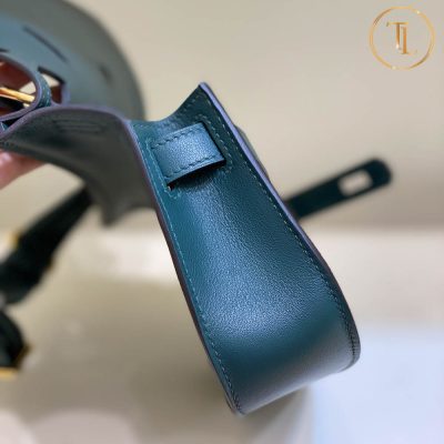 Túi Hermes Kelly Mini Jypsiere Rep 1:1 đeo chéo màu xanh HMM523 11 tui hermes rep 1 1 kelly mau xanh (3)