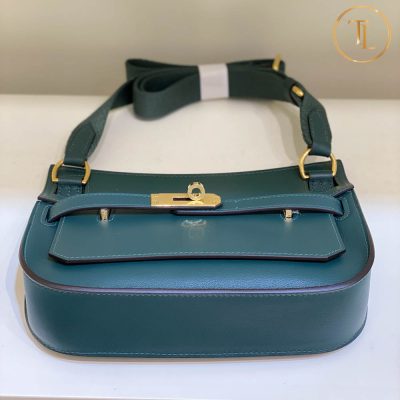 Túi Hermes Kelly Mini Jypsiere Rep 1:1 đeo chéo màu xanh HMM523 12 tui hermes rep 1 1 kelly mau xanh (4)