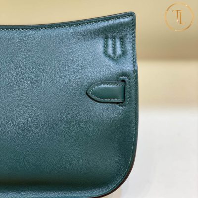 Túi Hermes Kelly Mini Jypsiere Rep 1:1 đeo chéo màu xanh HMM523 13 tui hermes rep 1 1 kelly mau xanh (6)