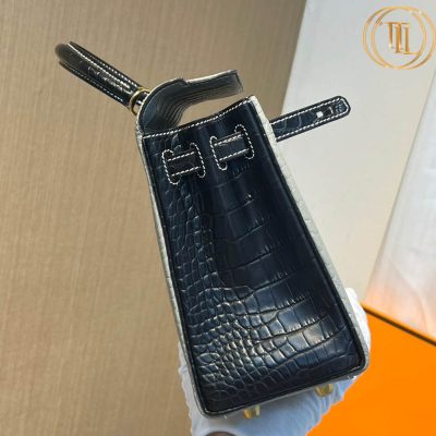 Túi xách Hermes Kelly Super Fake 1:1 ghi Hàng Hiệu HMM517 19 tui hermes super fake mau ghi xam kelly (9)