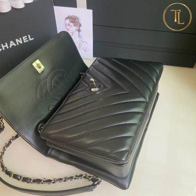 tui xach deo cheo chanel rep 1 1 nu mau den da bong (7)