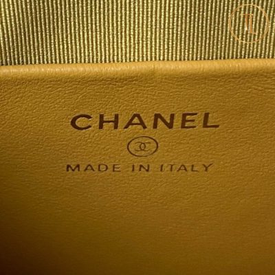 tui xach nu chanel deo cheo hang hieu like auth mau nau vang (7)