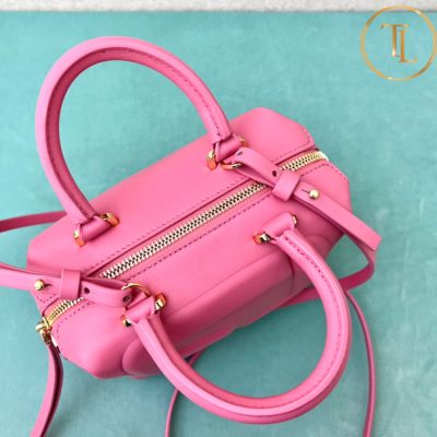 Túi xách đeo chéo Fendi nữ mini màu hồng hàng hiệu like auth FD23 8 tui fendi (4)
