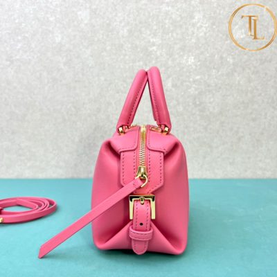 Túi xách đeo chéo Fendi nữ mini màu hồng hàng hiệu like auth FD23 9 tui fendi (5)