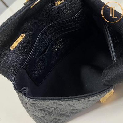 Túi xách đeo chéo Louis Vuitton màu đen dập logo hàng hiệu like auth LV28 8 tui lv (2)