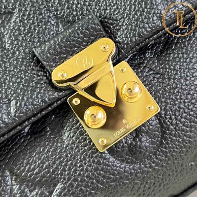 Túi xách đeo chéo Louis Vuitton màu đen dập logo hàng hiệu like auth LV28 7 tui lv (4)