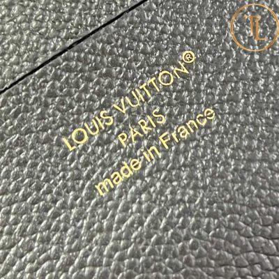 Túi xách đeo chéo Louis Vuitton màu đen dập logo hàng hiệu like auth LV28 9 tui lv (7)