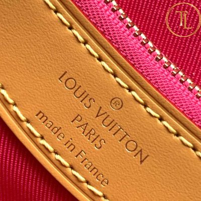 Túi xách đeo chéo Louis Vuitton màu nâu dây hồng hàng hiệu siêu cấp LV09 8 tui lv (8)