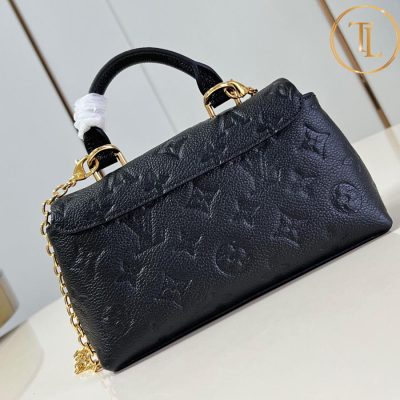 Túi xách đeo chéo Louis Vuitton màu đen dập logo hàng hiệu like auth LV28 11 tui lv (9)