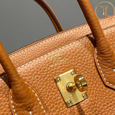 Túi xách đeo chéo Hermes Birkin màu nâu size 20 hàng hiệu Like Auth HM05 7 tui xach hermes (3)
