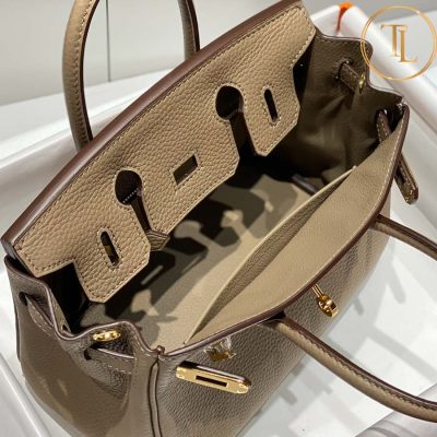 Túi xách đeo chéo Hermes Birkin màu nâu size 20 hàng hiệu Like Auth HM08 8 tui xach hermes (6)