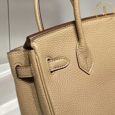 Túi xách đeo chéo Hermes Birkin màu nâu size 20 hàng hiệu Like Auth HM08 10 tui xach hermes (8)