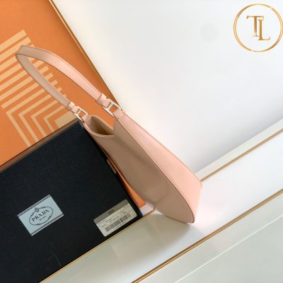 Túi xách kẹp nách Prada nữ màu hồng nổi bật hàng hiệu cận chính hãng PR006 9 tui xach prada (4)