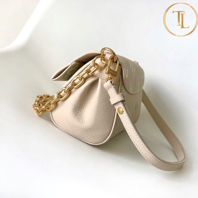 Túi xách đeo chéo Louis Vuitton màu phối xanh hàng hiệu like auth LV24 10 tui xach tay lv (8)