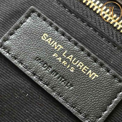 Túi xách đeo chéo nữ YSL màu nâu đất logo vàng hàng hiệu cận chính hãng YSL 058 9 tui ysl (4)