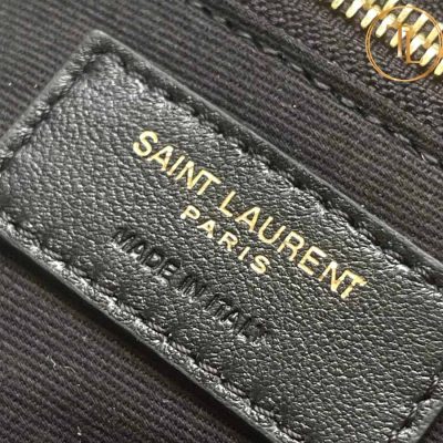 Túi xách đeo chéo nữ YSL màu đen logo vàng hàng hiệu cận chính hãng YSL 059 9 tui ysl (7)